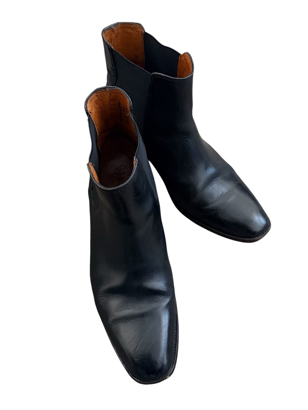 Frye Dara Chelsea Boot Black Leather Ankle Bootie Women’s Size 8 B
